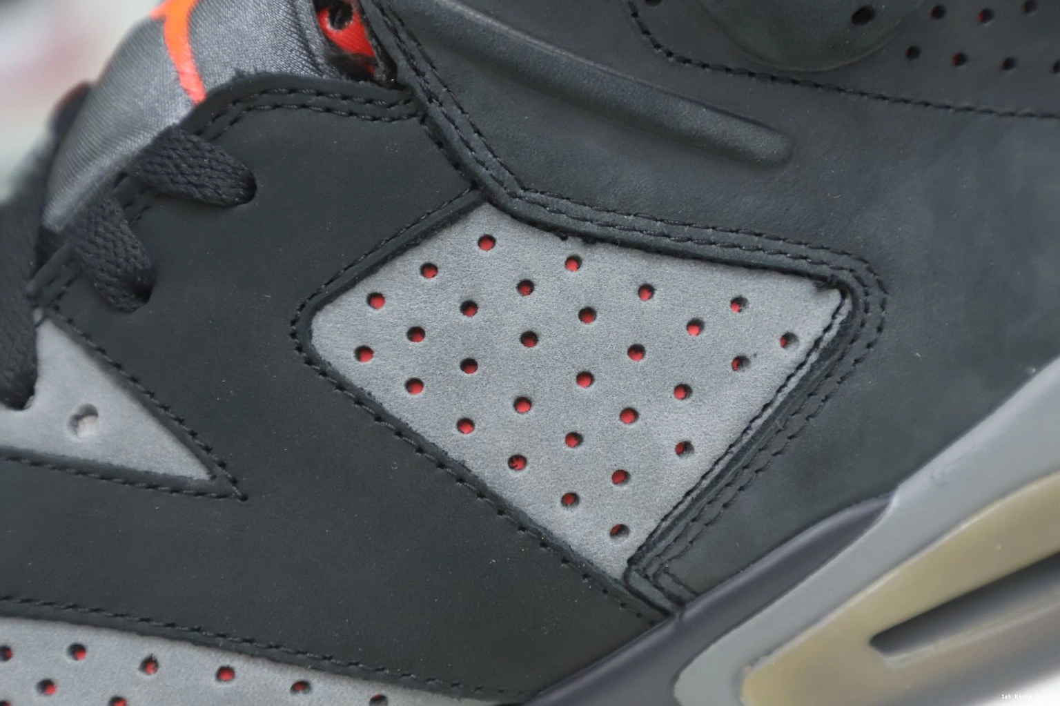 1st Kicks Shoes PARIS X 'IRON UrbanStyle 2004 Kimikick SAINT-GERMAIN 6 GREY' RETRO AIR JORDAN 1109